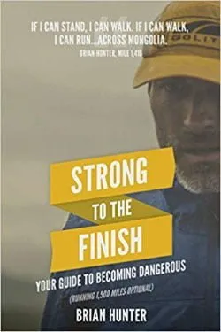 book cover of "strong to the finish".