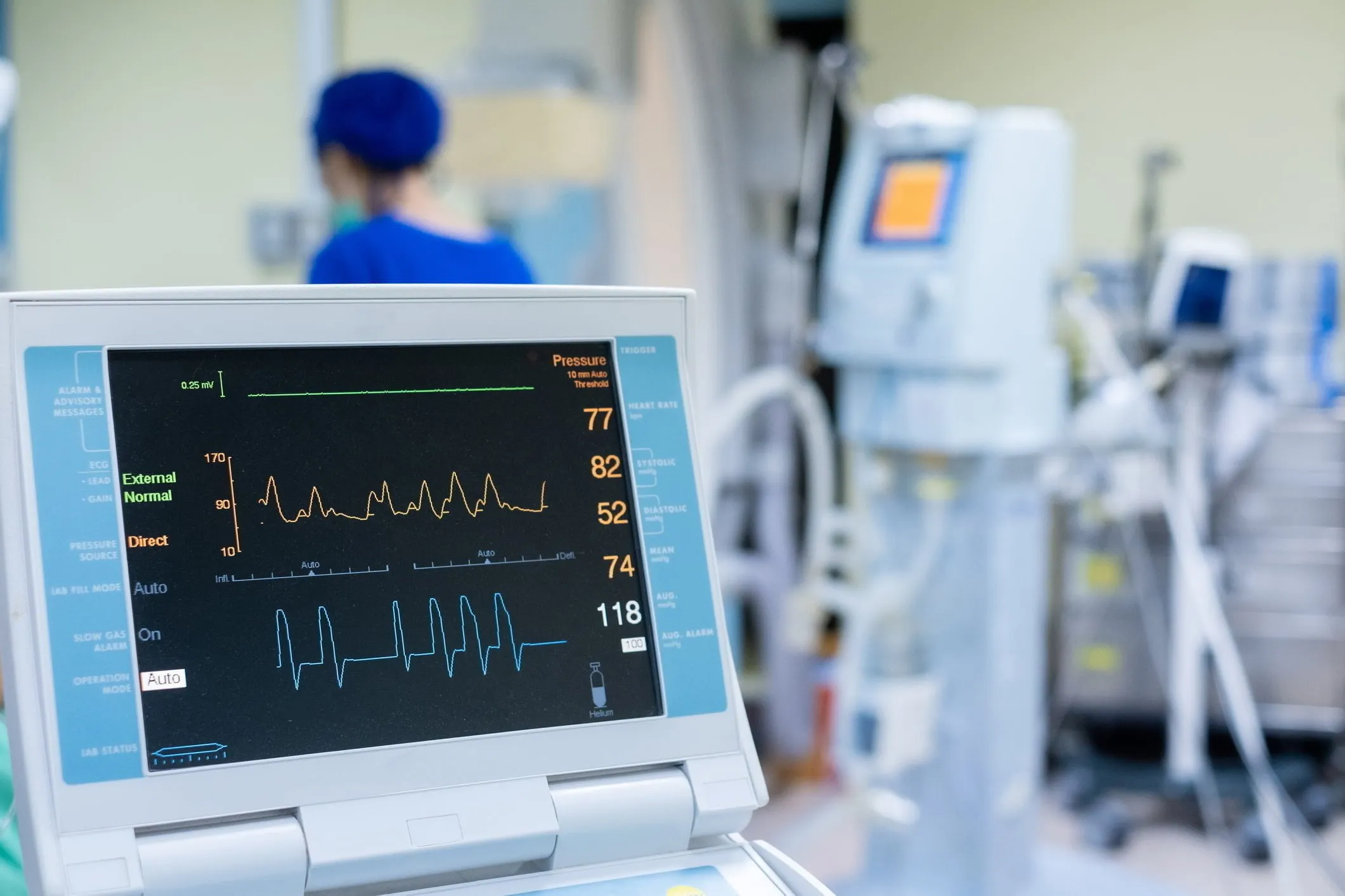 EKG monitor in hospital. If you’ve sustained an injury due to a defective medical device in Wyoming, our team of experienced lawyers is ready to fight for you.